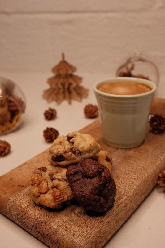 Tontie's Cookies mini cookies: bite-sized gourmet cookies made in Mauritius. 